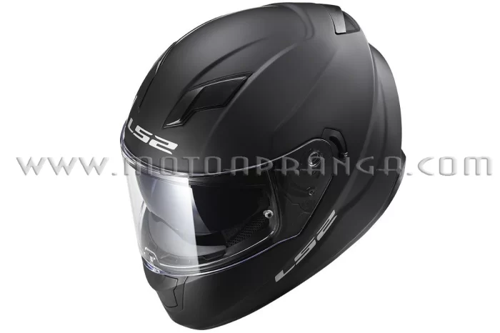 LS2 FF320 Stream black gloss 
