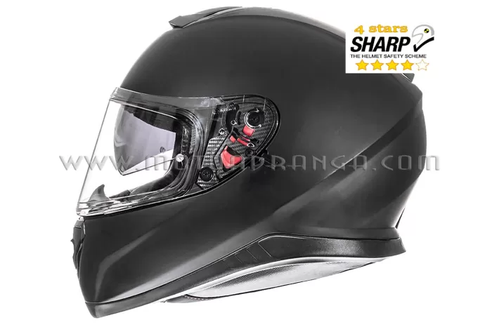 MT helmet - Thunder 3 SV - matt black (with sun visor)