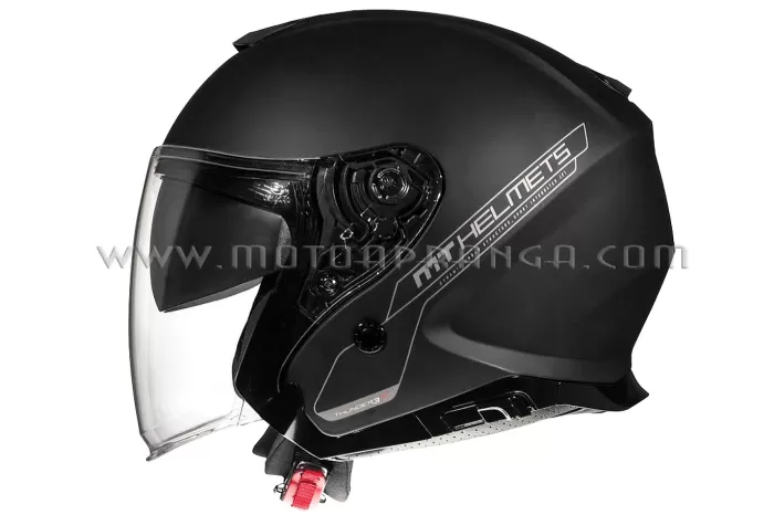 MT Thunder 3 SV JET helmet - matt. black
