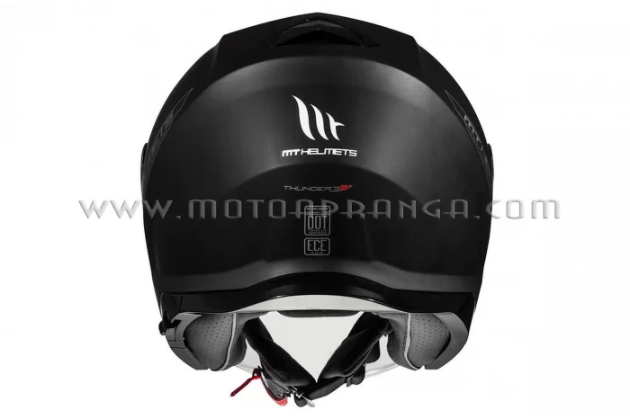 MT Thunder 3 SV JET helmet - matt. black
