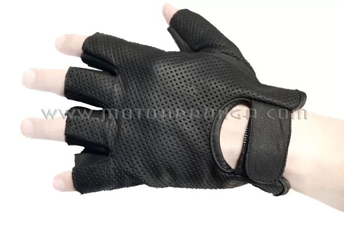 Summer half-fingers leather gloves Zero-Summer