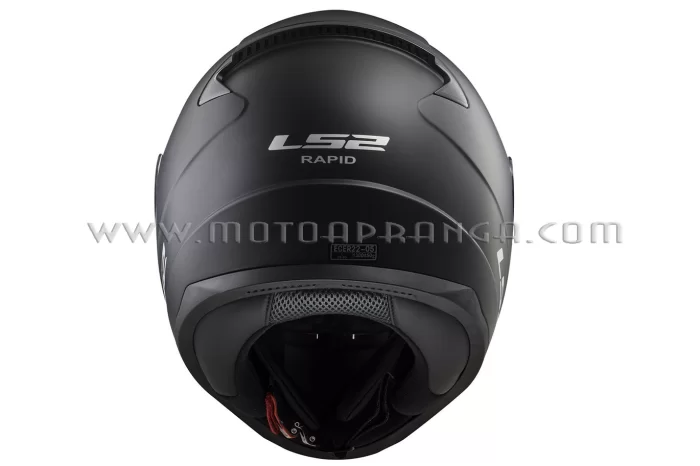LS2 FF353 RAPID SINGLE MONO helmet , Matt Black