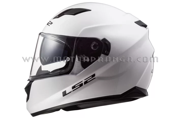 LS2 FF320 STREAM EVO helmet, Gloss White
