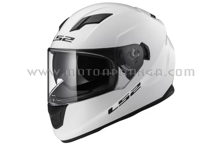 LS2 FF320 STREAM EVO helmet, Gloss White