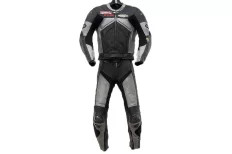 FLM Supermoto 2 piece leather suit
