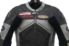 FLM Supermoto 2 piece leather suit