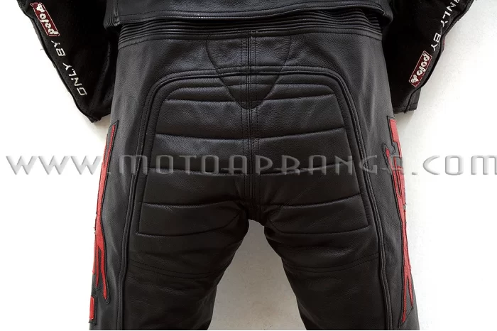 FLM Supermoto 2 piece leather suit