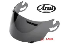 ARAI dark smoke visor - type L - genuine part
