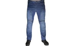 Zero-A BLUE aramid jeans with protectors