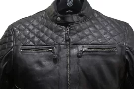 ZERO-USM leather jacket with protectors 2