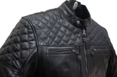 ZERO-USM leather jacket with protectors