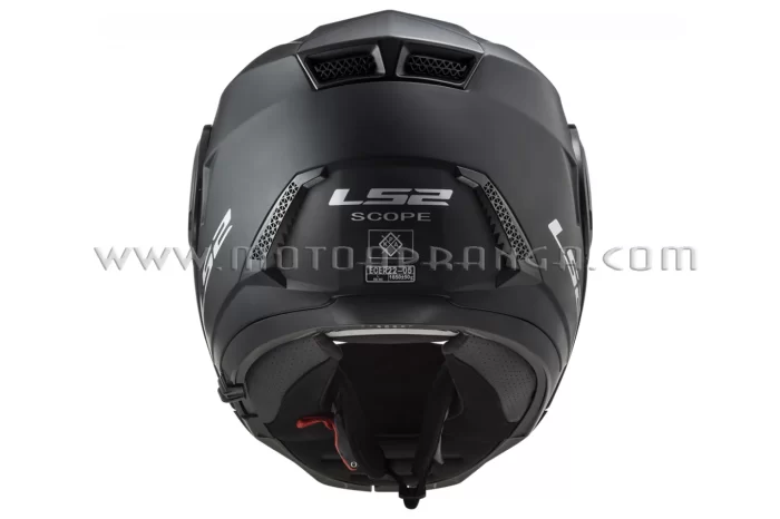 LS2 FF902 SCOPE matt black flip-up helmet