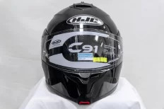 HJC C91 FLIP-UP HELMET - gloss black (blizgus)