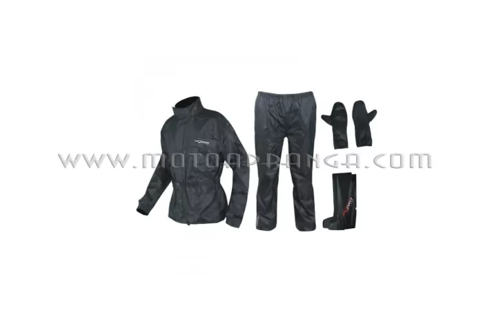 Waterproof rainproof jacket/trousers/boots rain cover/gloves set