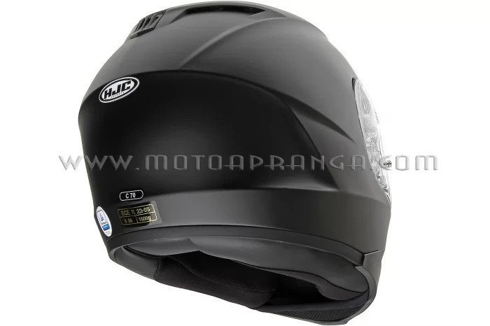 HJC C70 - SEMI FLAT BLACK FULL FACE HELMET