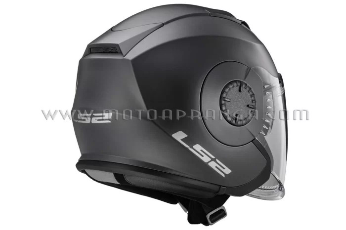 LS2 OF570 VERSO SINGLE MONO helmet - Matt Titanium