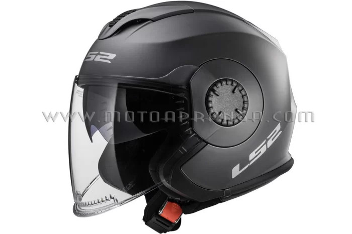 LS2 OF570 VERSO SINGLE MONO helmet - Matt Titanium