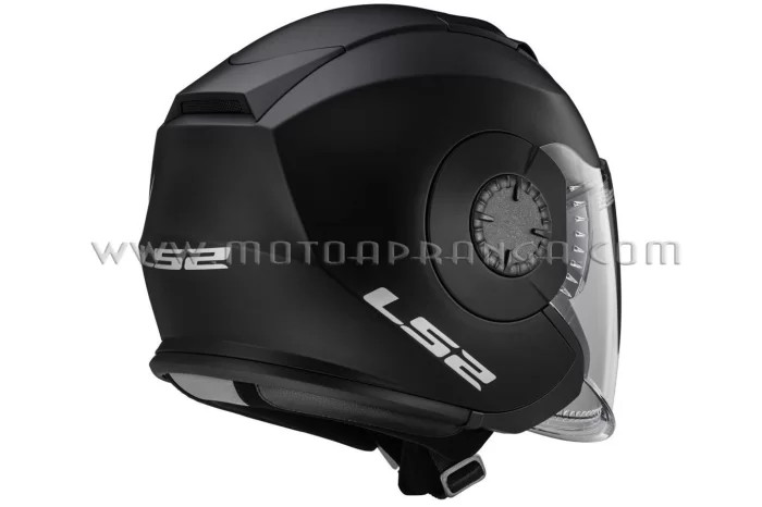 LS2 OF570 VERSO SINGLE MONO helmet - Matt Black
