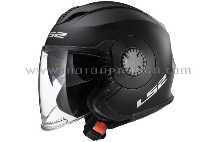 LS2 OF570 VERSO SINGLE MONO helmet - Matt Black