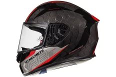 Full face MT KRE SNAKE CARBON 2.0 A5 GLOSS RED