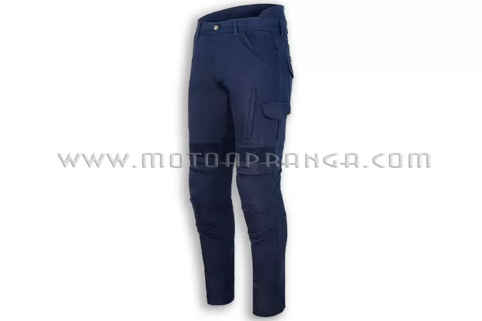 SM RACE WEAR CARGO jeans with protectors - dark blue