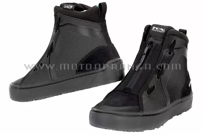 TCX IKASU AIR black city boots - protected with D3O®