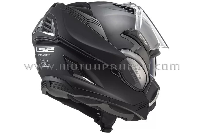 LS2 FF900 VALIANT II SOLID helmet, Matt Black