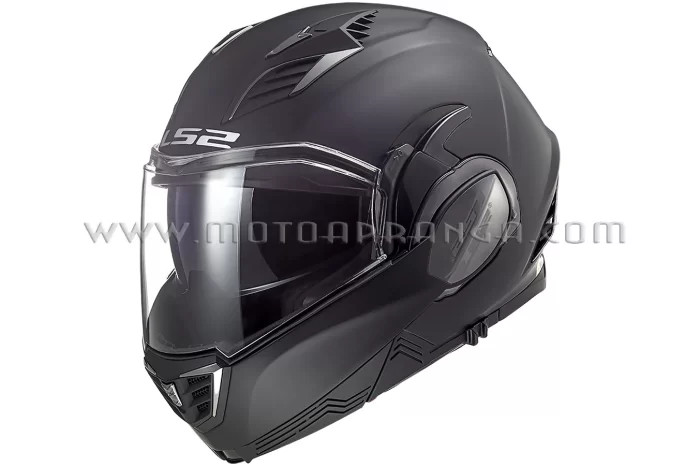 LS2 FF900 VALIANT II SOLID helmet, Matt Black