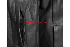 SM-Shadow vyriška odinė striukė su apsaugomis