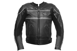 Leather jacket with race hump Swift Air