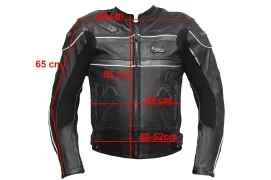 Кожаная куртка с горбом Swift Air