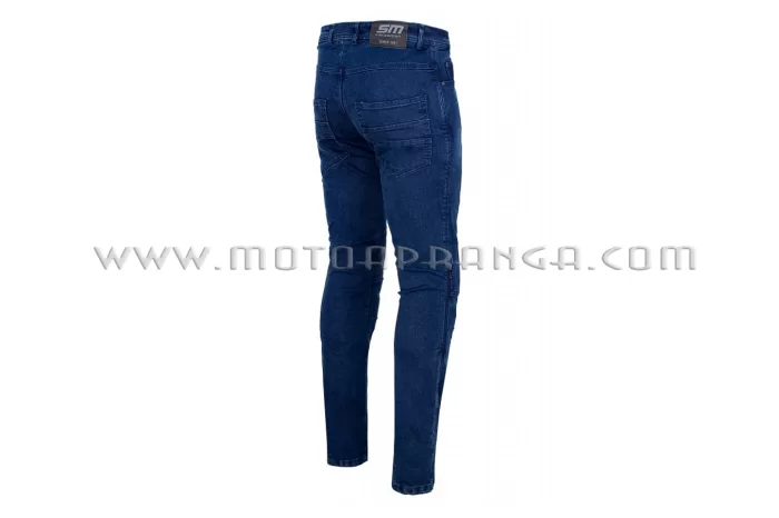 SM RACEWEAR URBAN jeans with protectors - blue