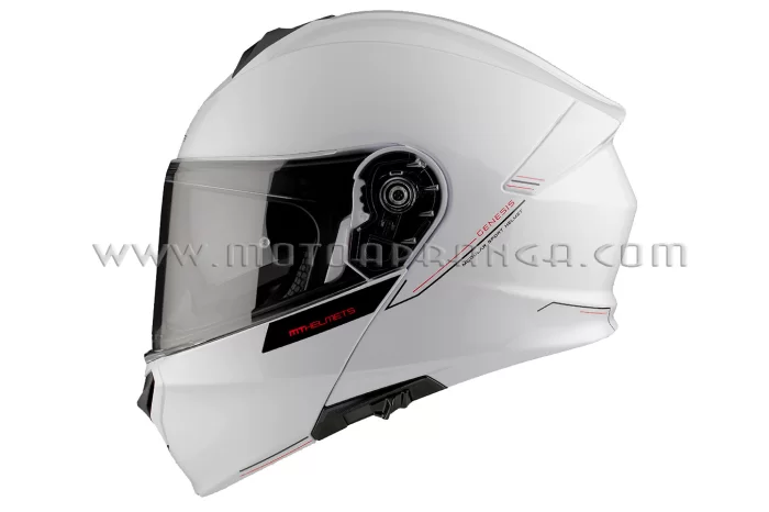 HELMET MT FU935SV GENESIS SV SOLID A0 GLOSS WHITE