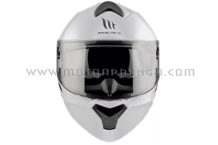 HELMET MT FU935SV GENESIS SV SOLID A0 GLOSS WHITE