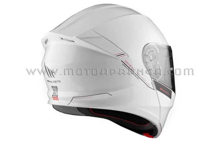 HELMET MT FU935SV GENESIS SV SOLID A0 GLOSS WHITE
