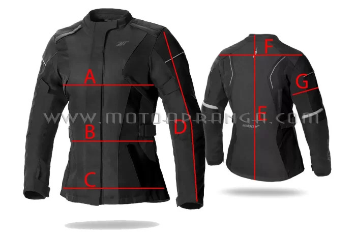 Seventy Degrees SD-JT79 Touring Women jacket black
