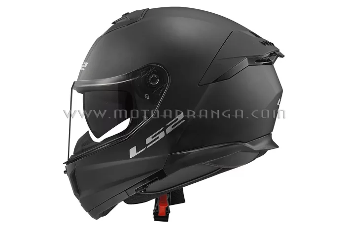 LS2 FF808 STREAM II Solid helmet - Matt Black
