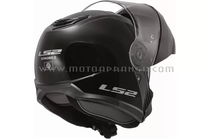 LS2 FF908 STROBE II Solid helmet - Matt Black