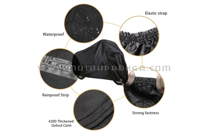 Waterproof motorcycle cover SMC600