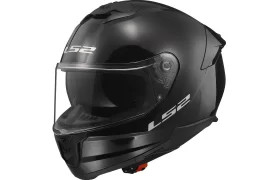 LS2 FF808 STREAM II Solid helmet - Gloss Black