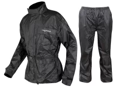 Waterproof motorcycle 4 pc set (rain suit jacket + trousers + gloves + boots) 2