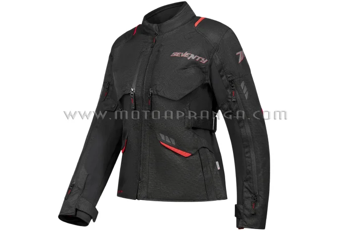 JACKET SD-JT69 TANAMI WOMEN BLACK/RED