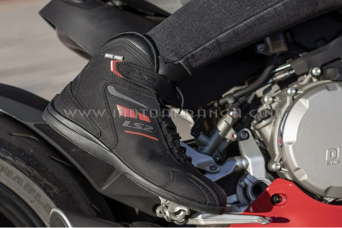 LS2 Garra WATERPROOF boots black/red