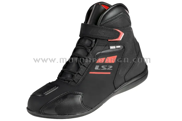 LS2 Garra WATERPROOF boots black/red