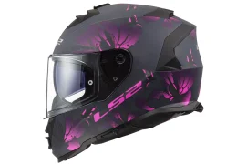 LS2 FF800 STORM II BURST matt black pink