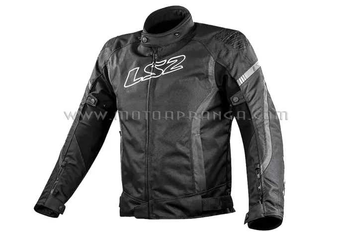 LS2 Gate Man Jacket - Black Dark Grey