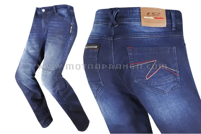 LS2 Dakota Man Jeans - Dark Blue