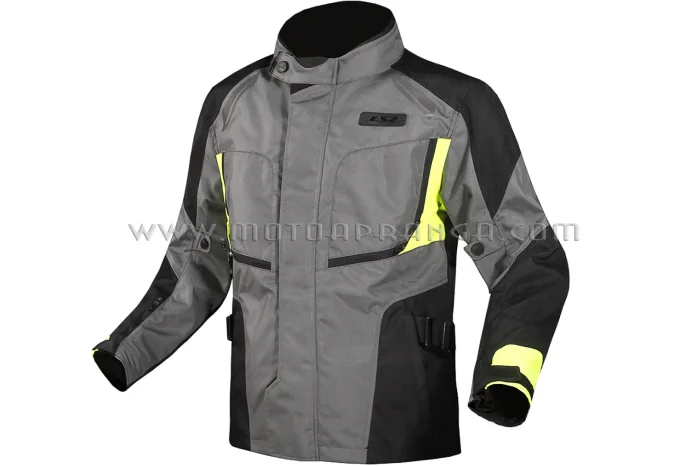 LS2 Phase Man Jacket - Grey Black Yellow