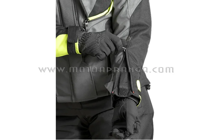 LS2 Phase Man Jacket - Grey Black Yellow