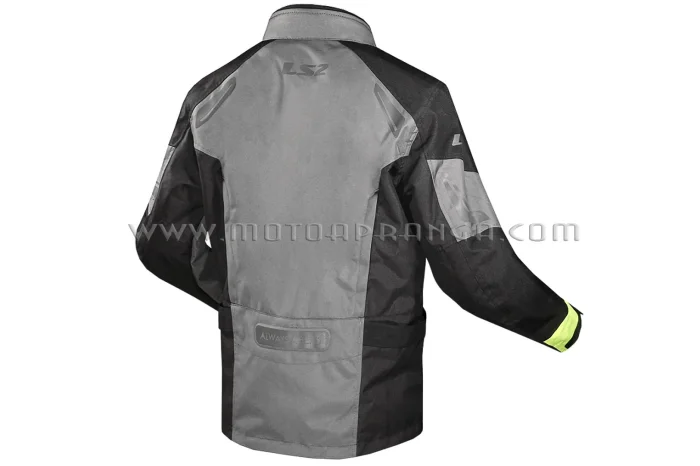LS2 Phase Man Jacket - Grey Black Yellow